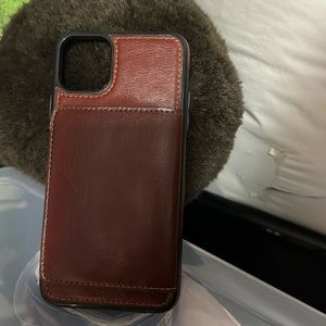 Phone case with card holder